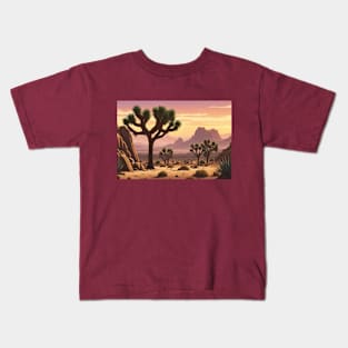 Joshua Tree National Park Kids T-Shirt